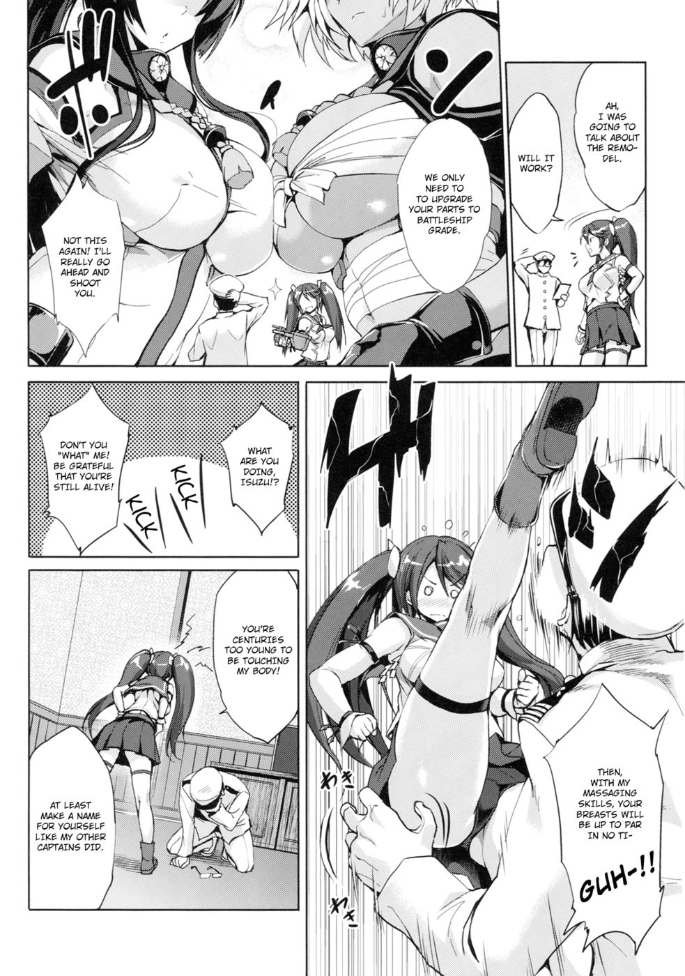 Hentai Manga Comic-Isuzu Breast Training Journal-Read-5